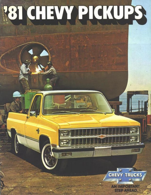 1981 Chevrolet Pickups Brochure